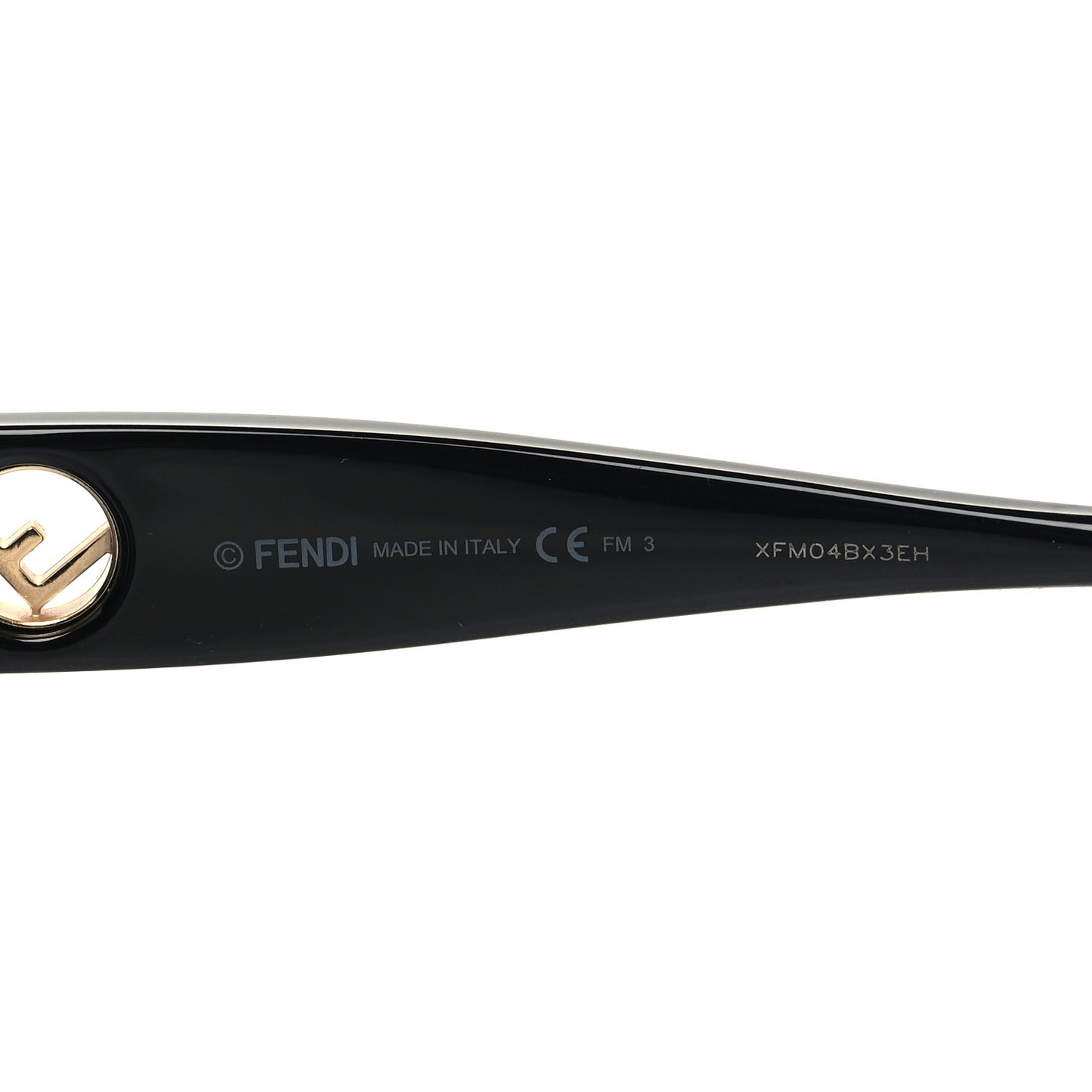 Acetate F is Fendi Cat Eye Sunglasses FF 0359/G/S Black