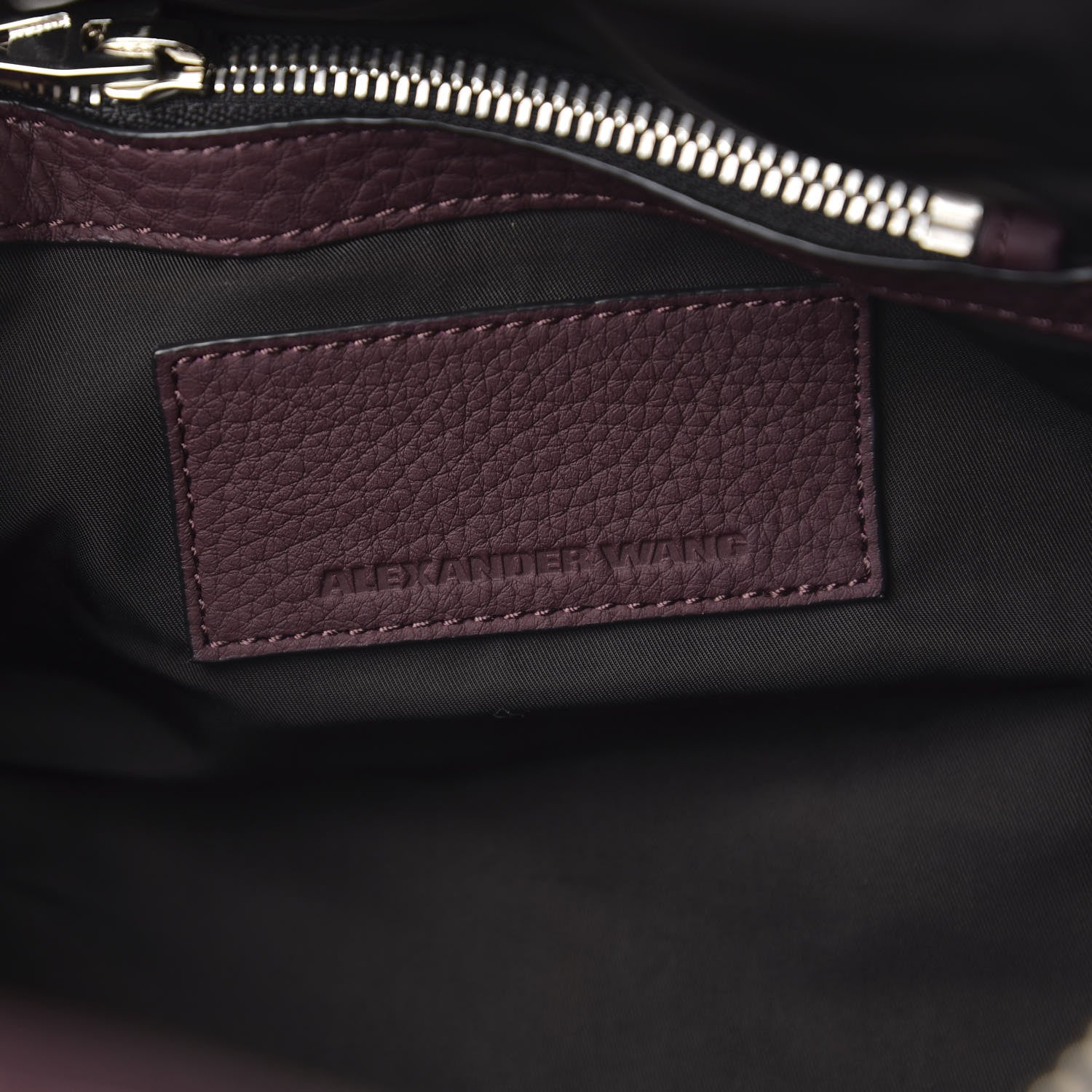 Alexander Wang Pebbled Calfskin Mini Rockie Matte Oxblood 7 of 10