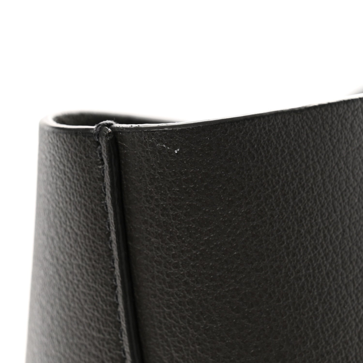 Saint Laurent Calfskin Large Shopping Tote Storm 12 of 13