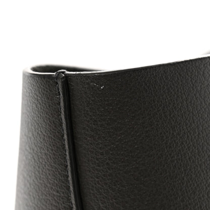 Saint Laurent Calfskin Large Shopping Tote Storm 12 of 13