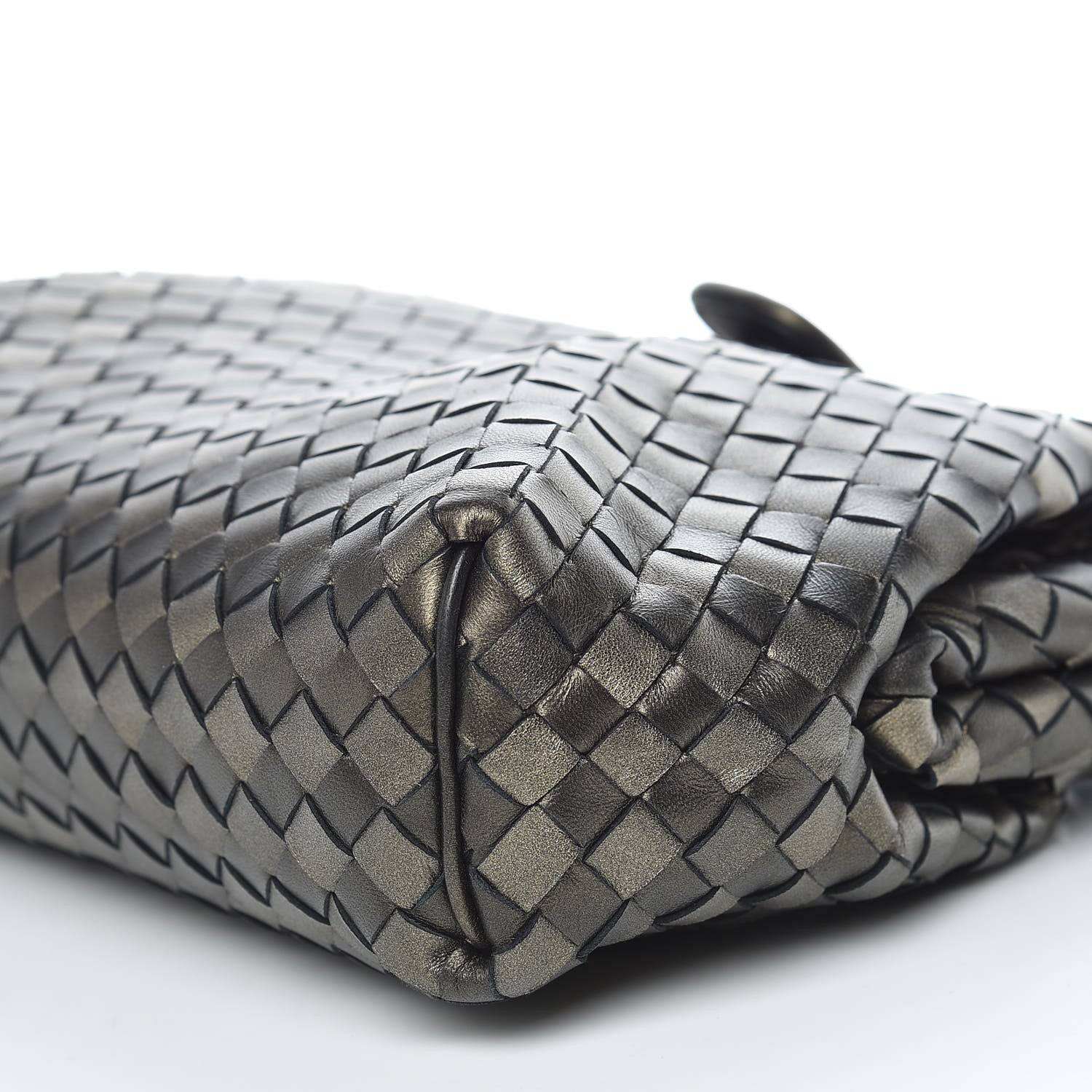 Bottega Veneta Nappa Intrecciato The Lauren 1980 Clutch Dark Bronze 8 of 11
