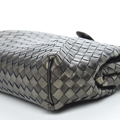 Bottega Veneta Nappa Intrecciato The Lauren 1980 Clutch Dark Bronze 8 of 11
