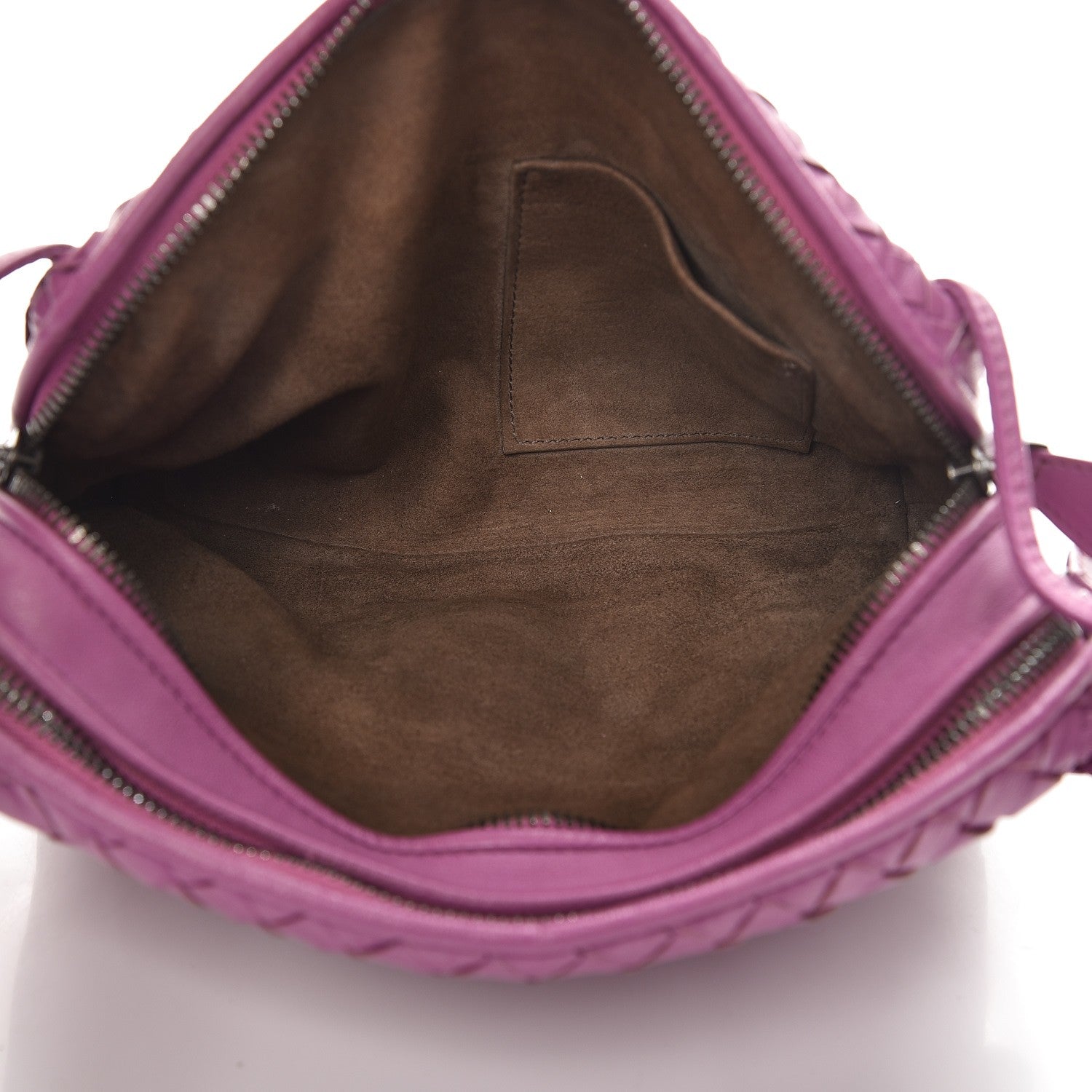 Bottega Veneta Nappa Intrecciato Pillow Crossbody Messenger Peony 5 of 9