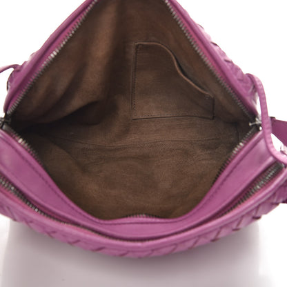Bottega Veneta Nappa Intrecciato Pillow Crossbody Messenger Peony 5 of 9