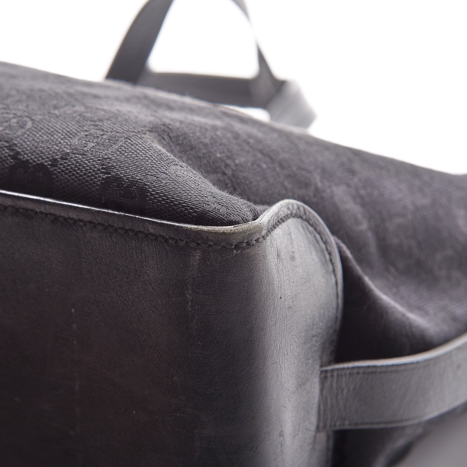 Gucci Monogram Large Tote Black 17 of 21