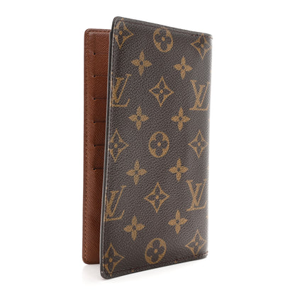 Louis Vuitton Monogram Porte Chequier Cartes Credit European Checkbook Wallet 3 of 8