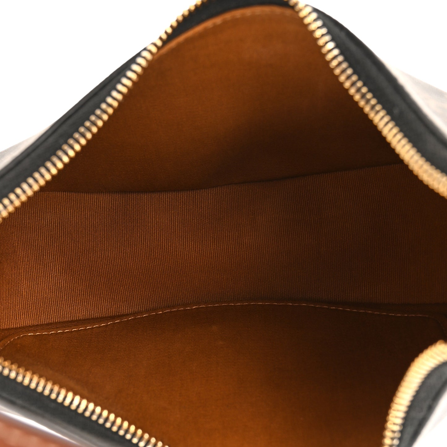 Triomphe Canvas Calfskin Ava Shoulder Bag Tan