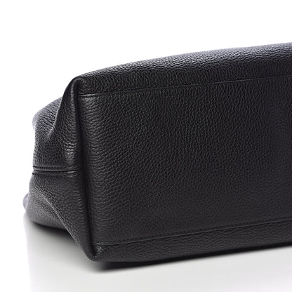 Gucci Pebbled Calfskin Medium Soho Chain Shoulder Bag Black 10 of 12