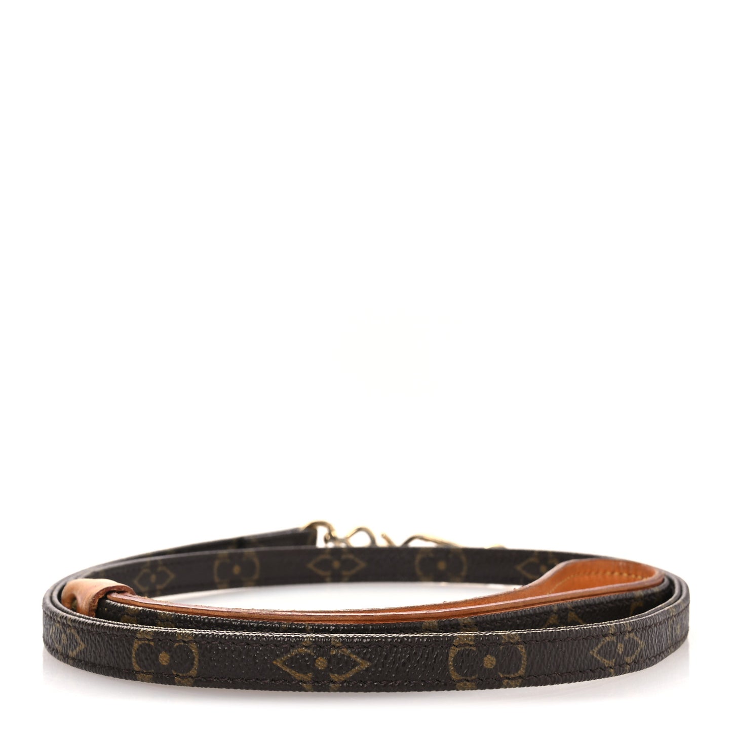 Monogram Baxter Dog Leash MM