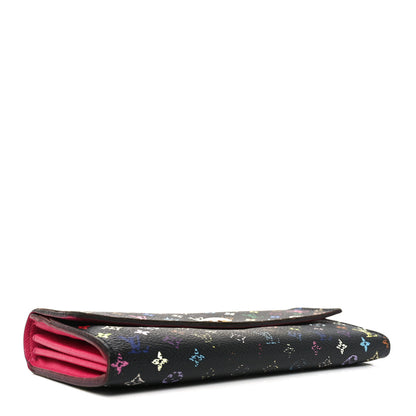 Louis Vuitton Monogram Multicolor Sarah Wallet Black Grenade 4 of 6