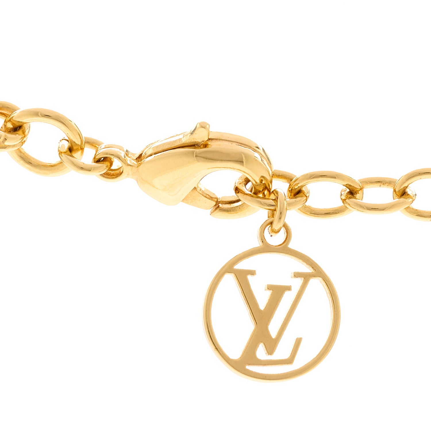 Louis Vuitton Metal Crystal Blooming Supple Necklace 5 of 7