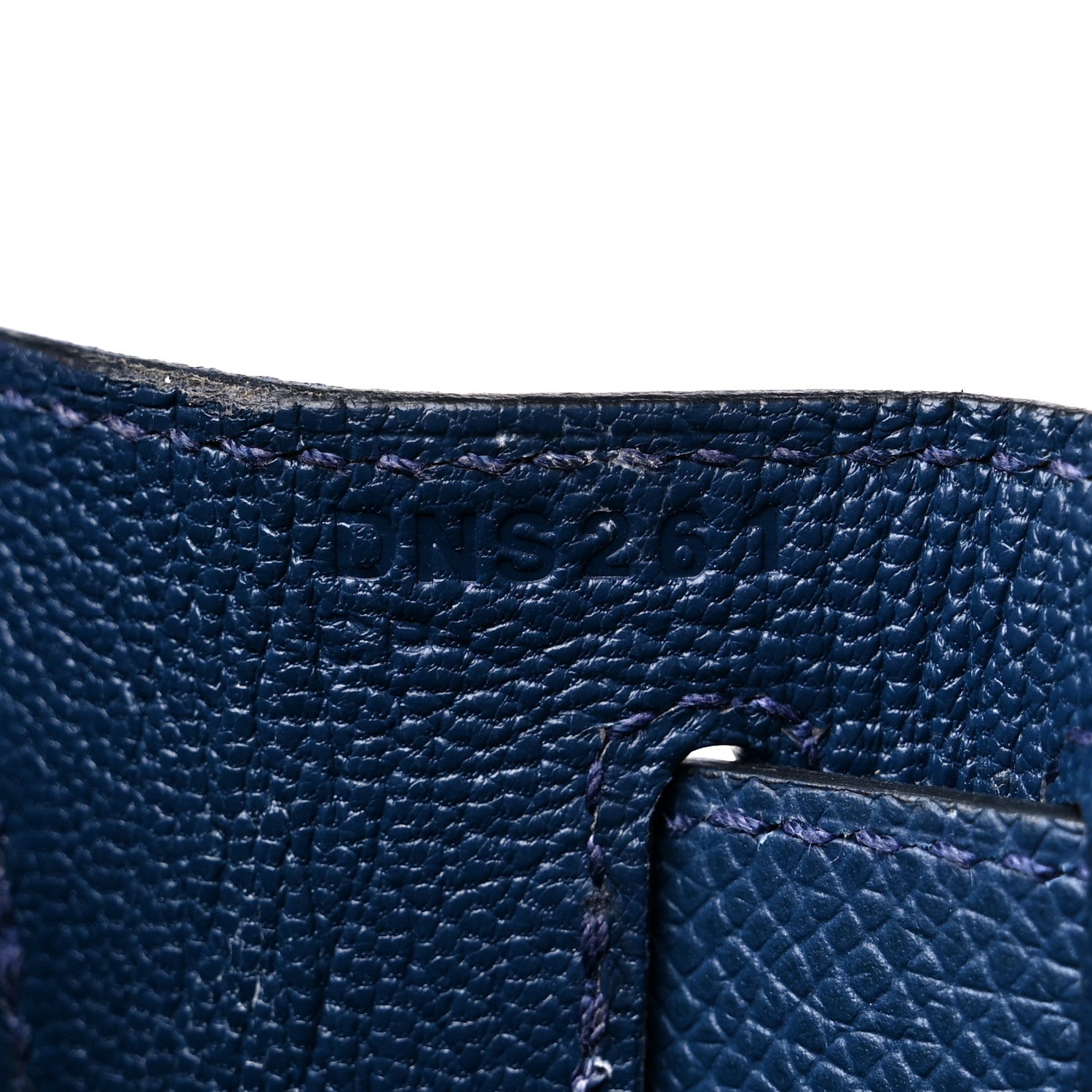 Hermes Epsom Kelly Sellier 28 Bleu De Malte 7 of 17