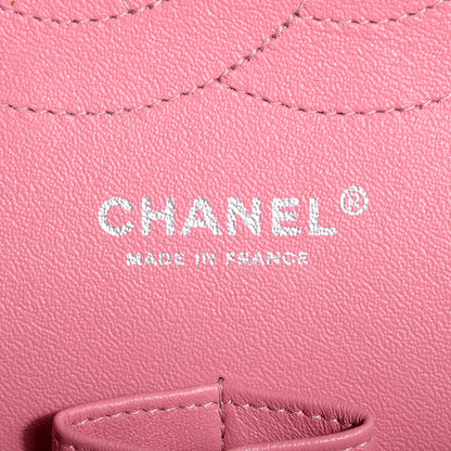 Chanel Lambskin Quilted Jumbo Double Flap Pink 6 of 8