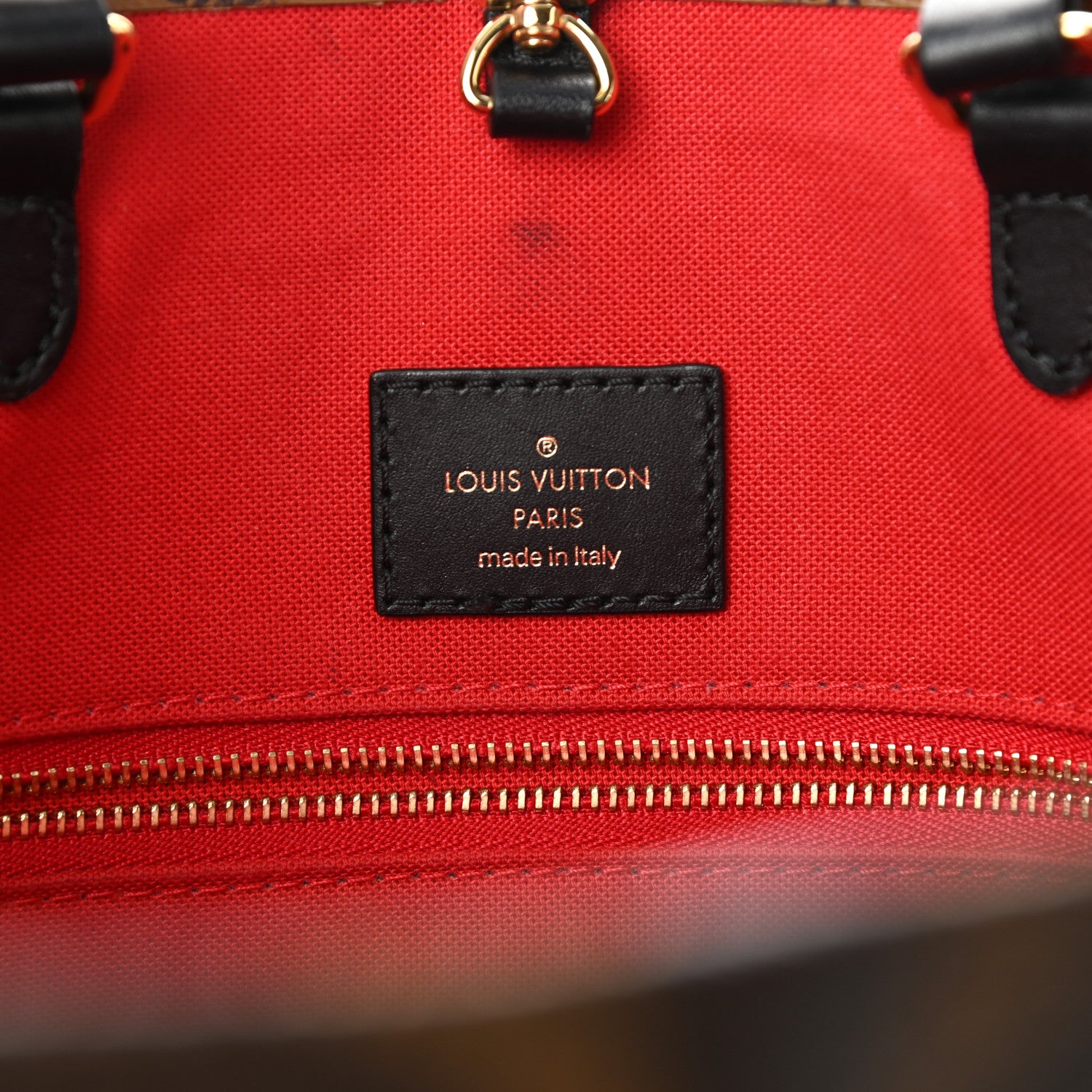 Louis Vuitton Reverse Monogram Giant Onthego MM 6 of 12