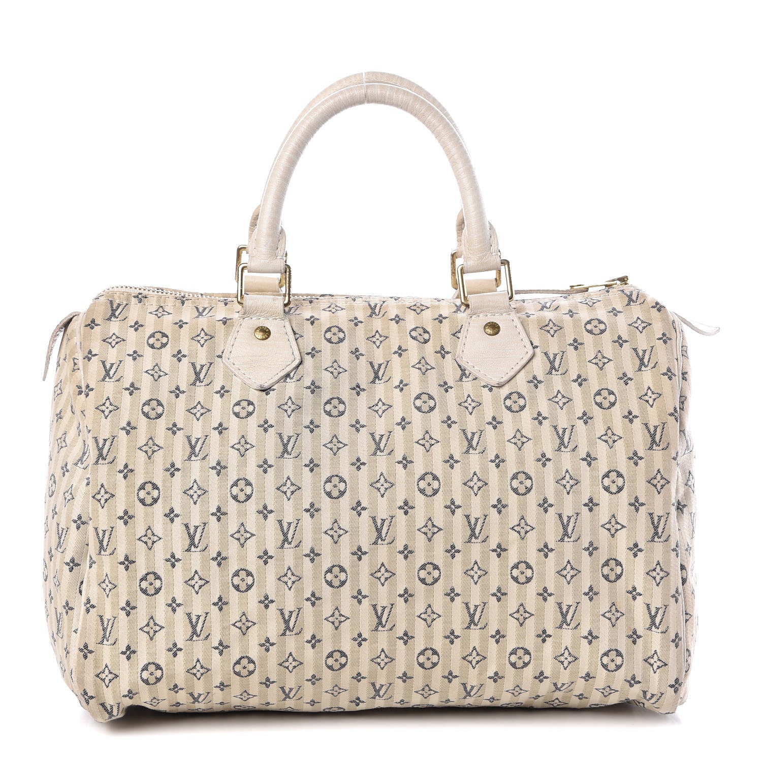 Louis Vuitton Mini Lin Croisette Speedy 30 Blue 1 of 9