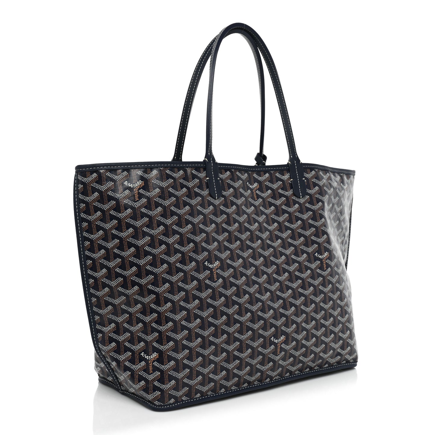 Goyardine Reversible Anjou PM Navy