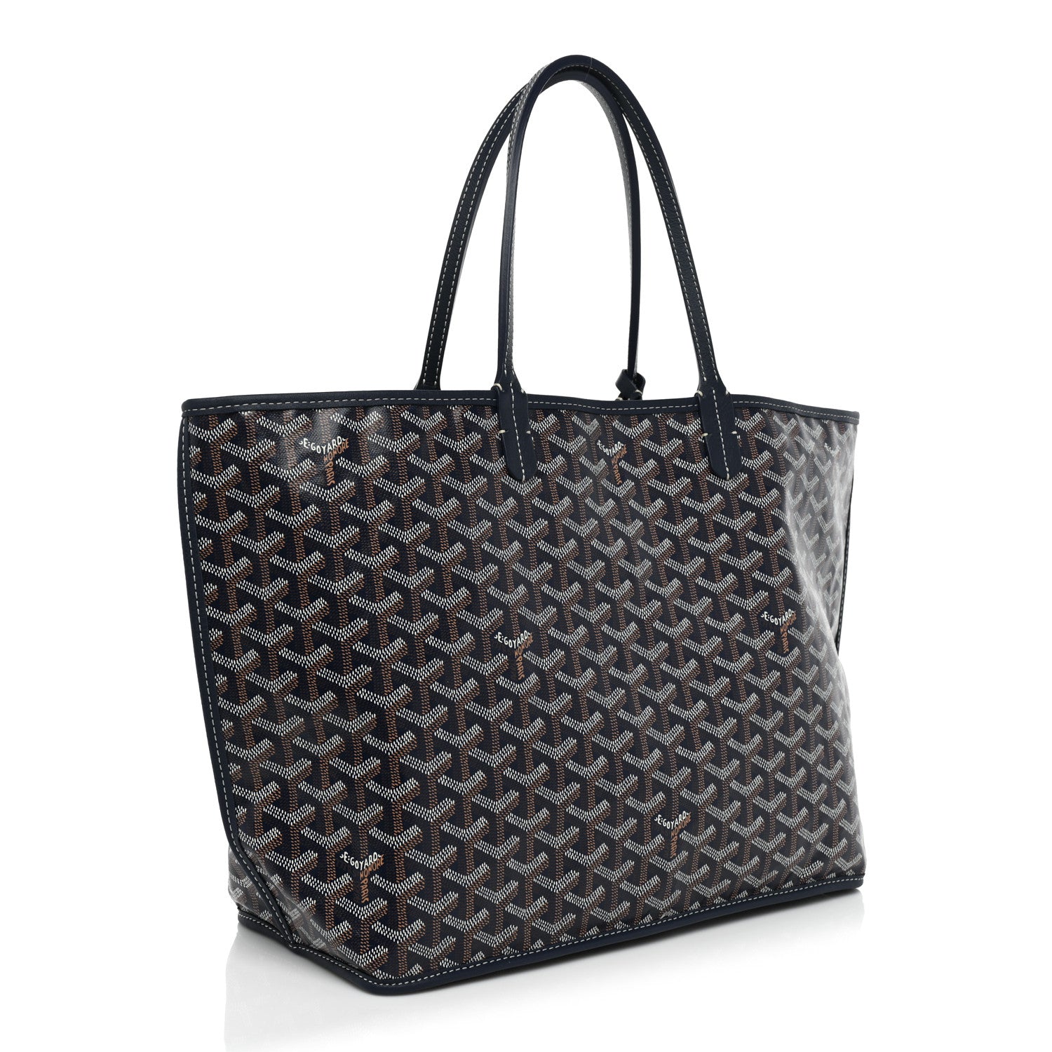 Goyard Goyardine Reversible Anjou PM Navy 2 of 6