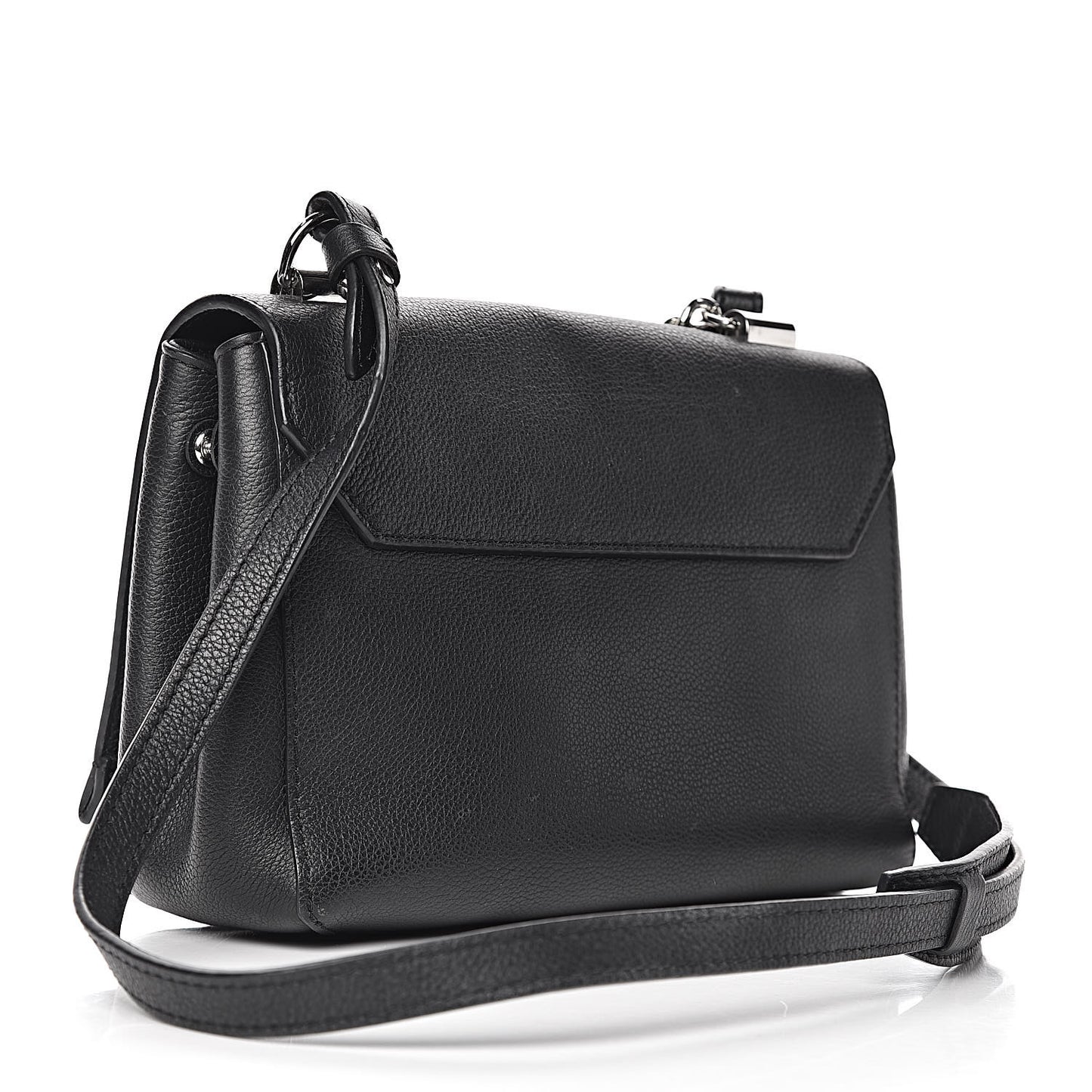 Calfskin Lockme II Chain Bag BB Black