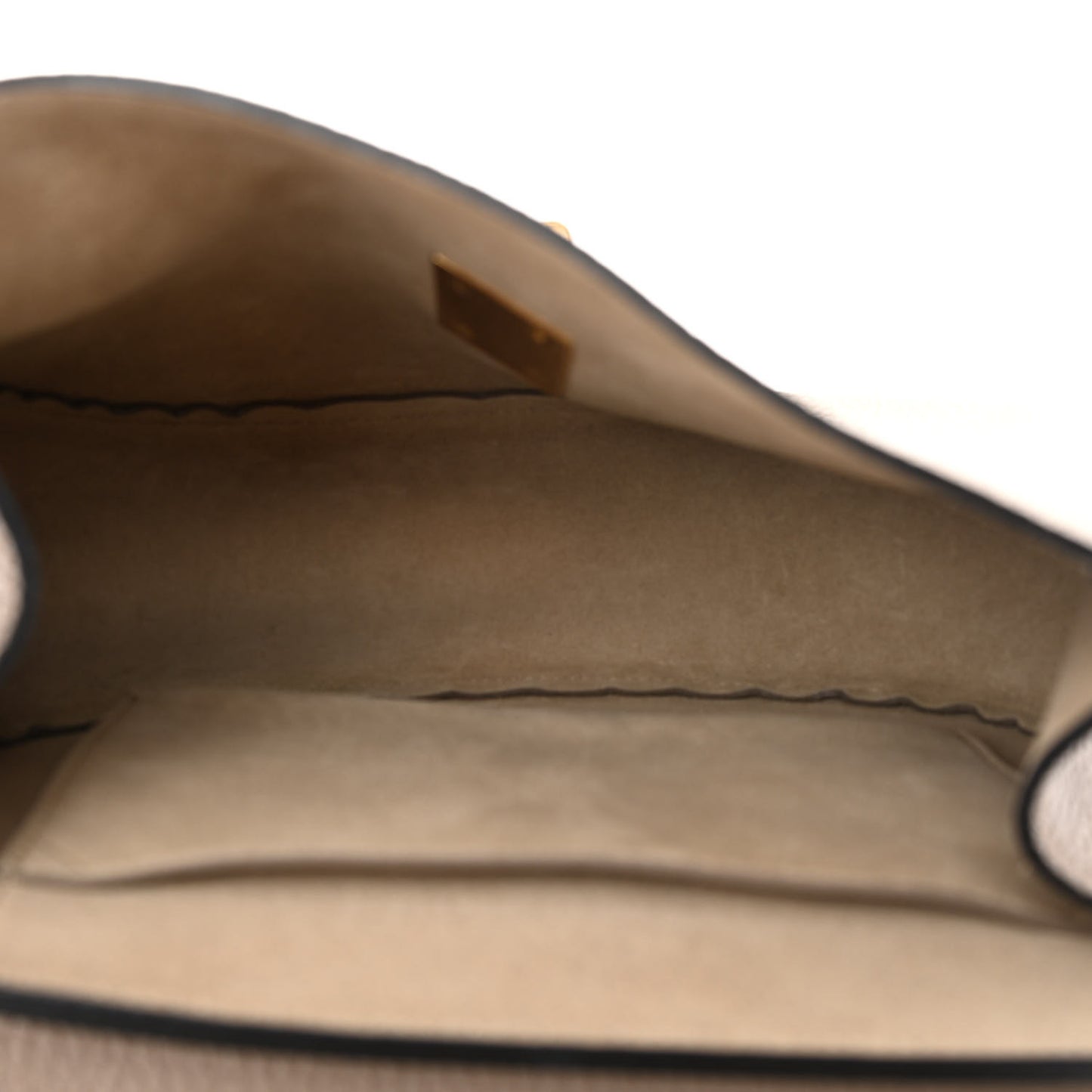 Grained Lambskin Drew Shoulder Bag Motty Grey