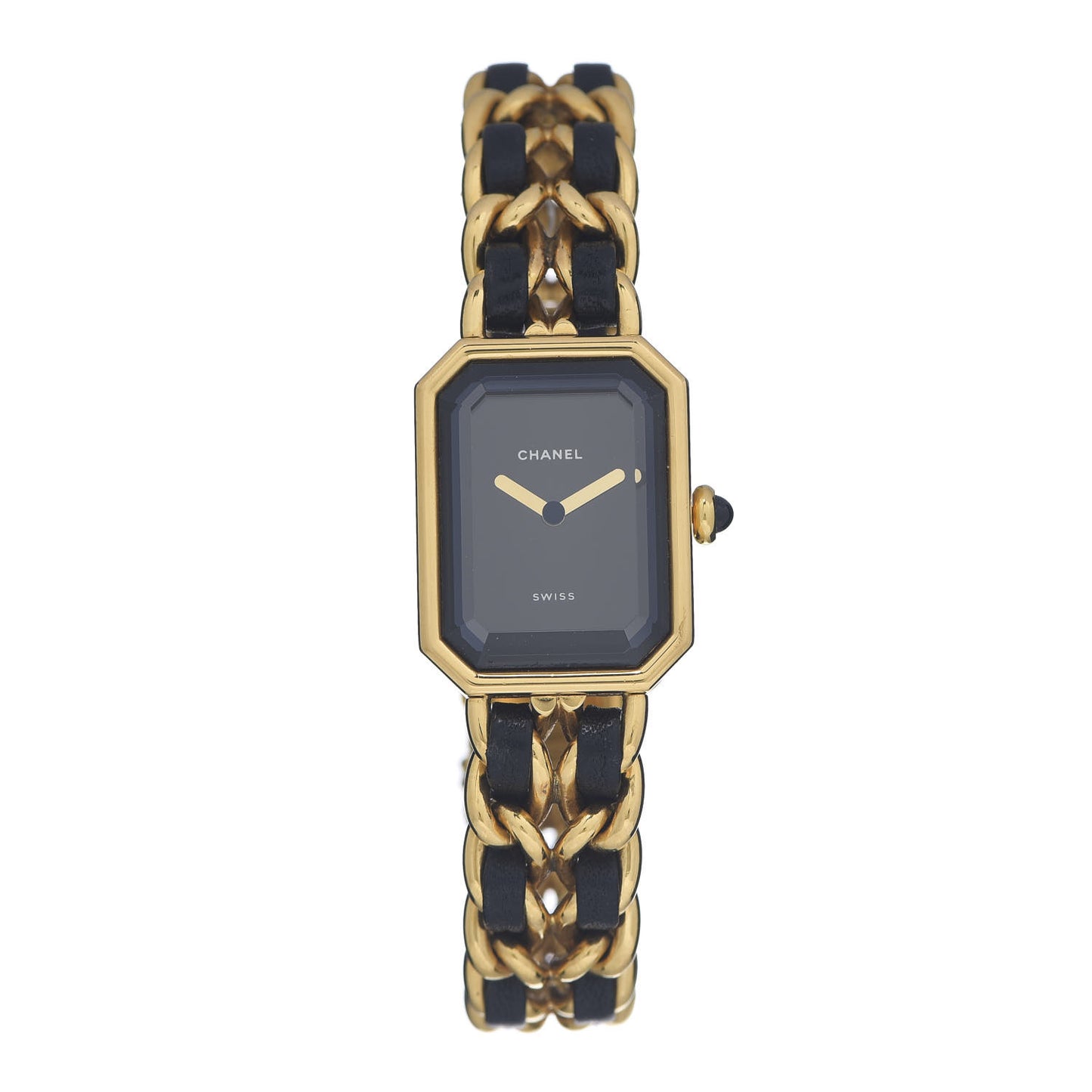 Stainless Steel Lambskin 20mm Chain Premiere Quartz Watch Gold L