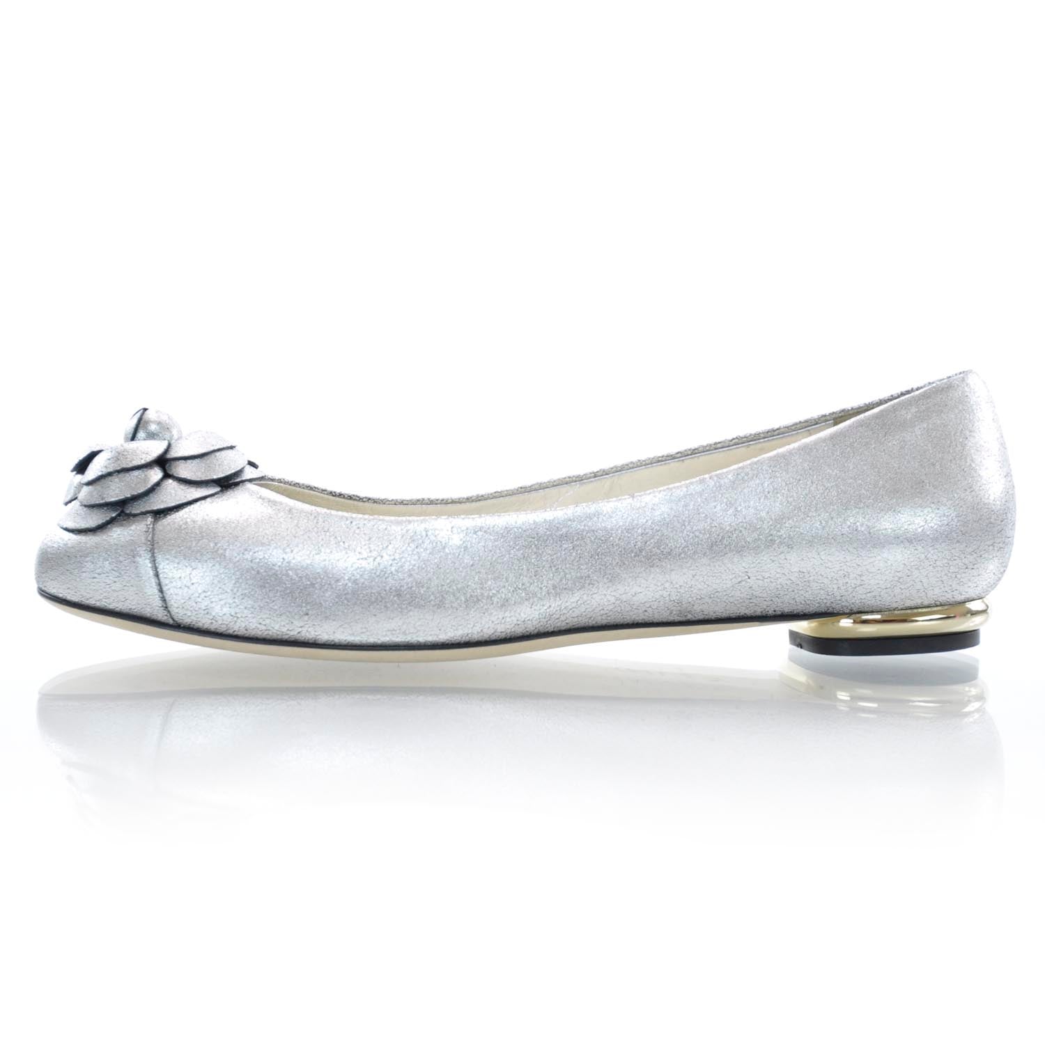 Chanel Camellia Ballet Flats 41 1 of 6