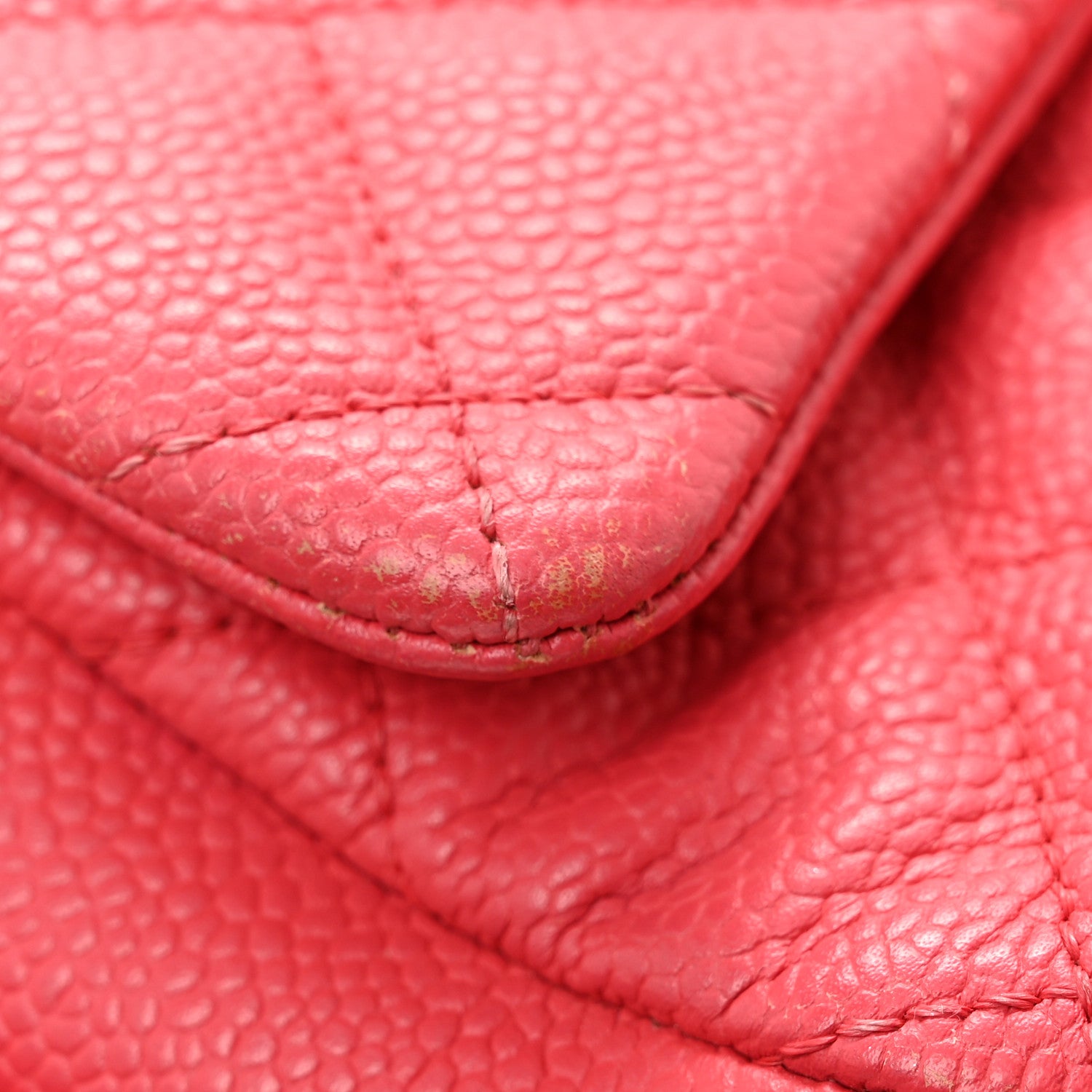 Chanel Caviar Quilted Medium Easy Flap Coral 16 of 16