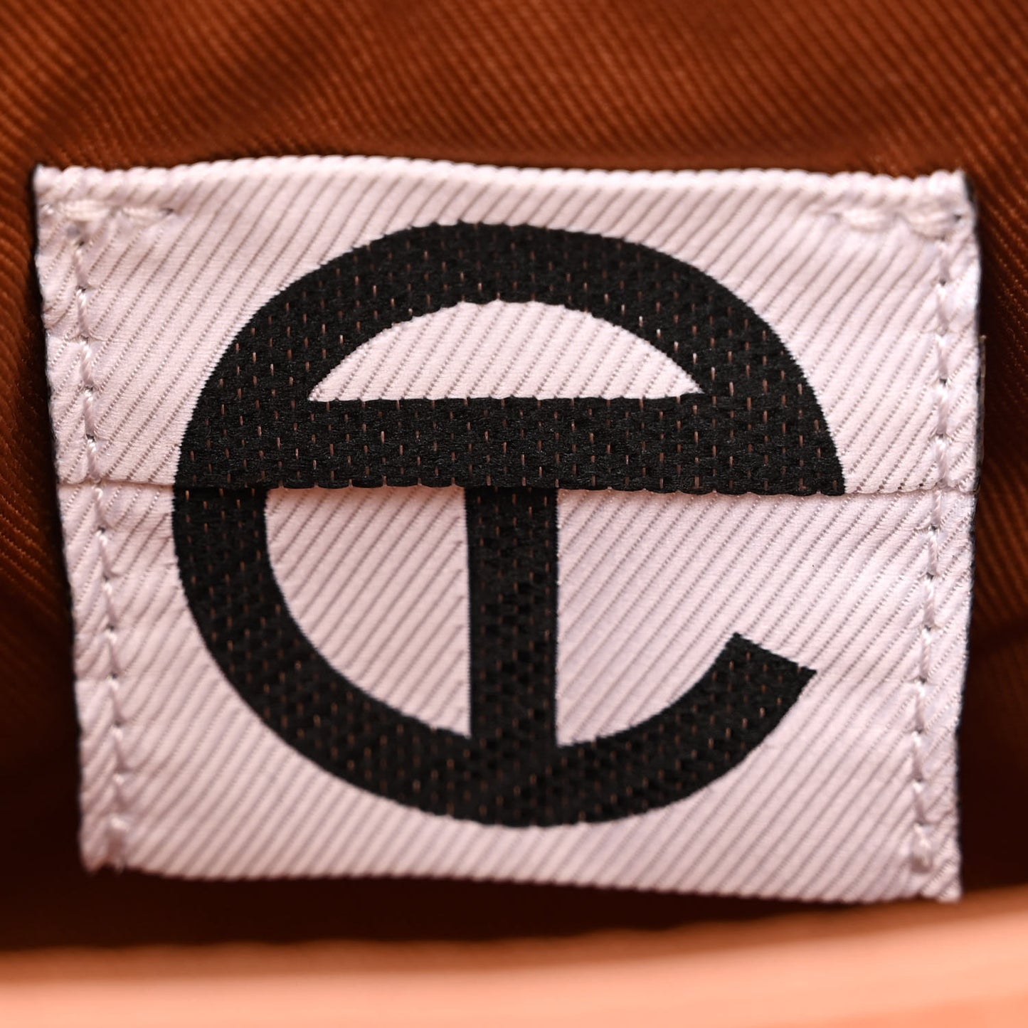 Vegan Leather Small Shopping Bag Tan