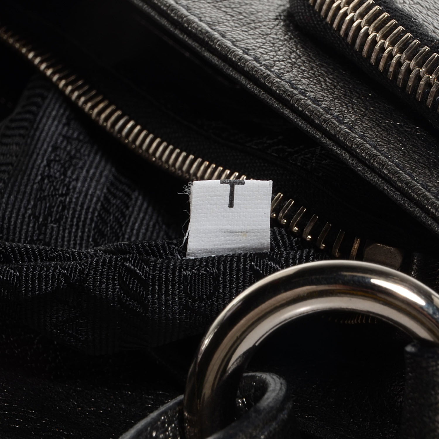 Prada Vitello Daino Small Shoulder Bag Silver 8 of 10