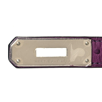 Hermes Ostrich Birkin 30 Violine 26 of 31