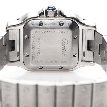 Cartier Stainless Steel 24mm Santos de Galbee Automatic Watch 4 of 6