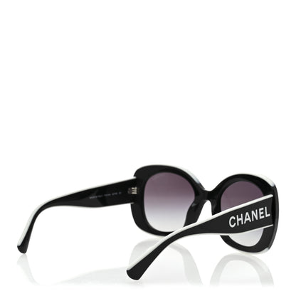 Chanel Acetate Sunglasses 71414A Black 4 of 8