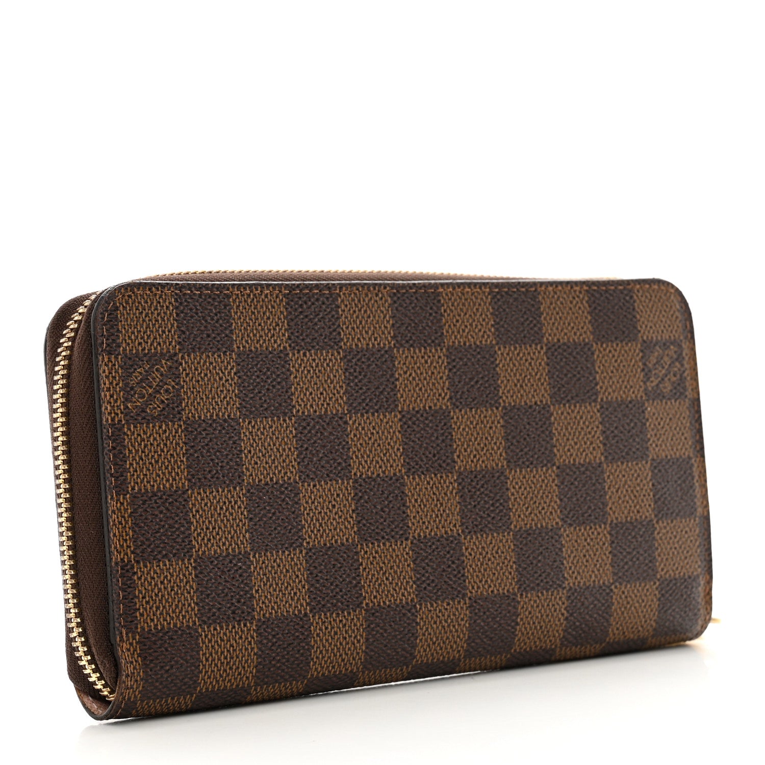 Louis Vuitton Damier Ebene Zippy Wallet Rose Ballerine 3 of 7