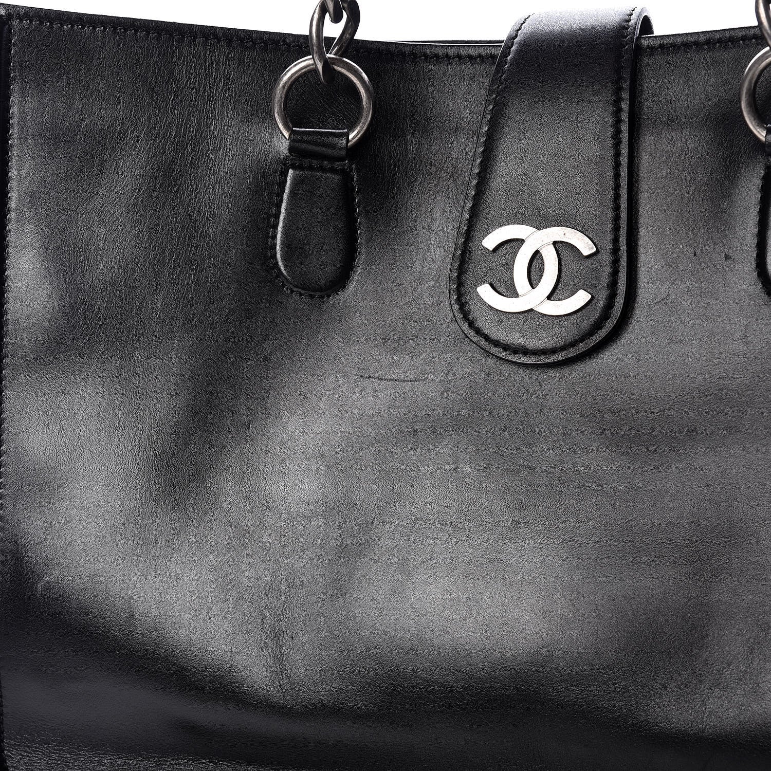 Chanel Smooth Calfskin Country Ride Tote Black 15 of 15