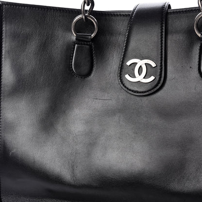 Chanel Smooth Calfskin Country Ride Tote Black 15 of 15