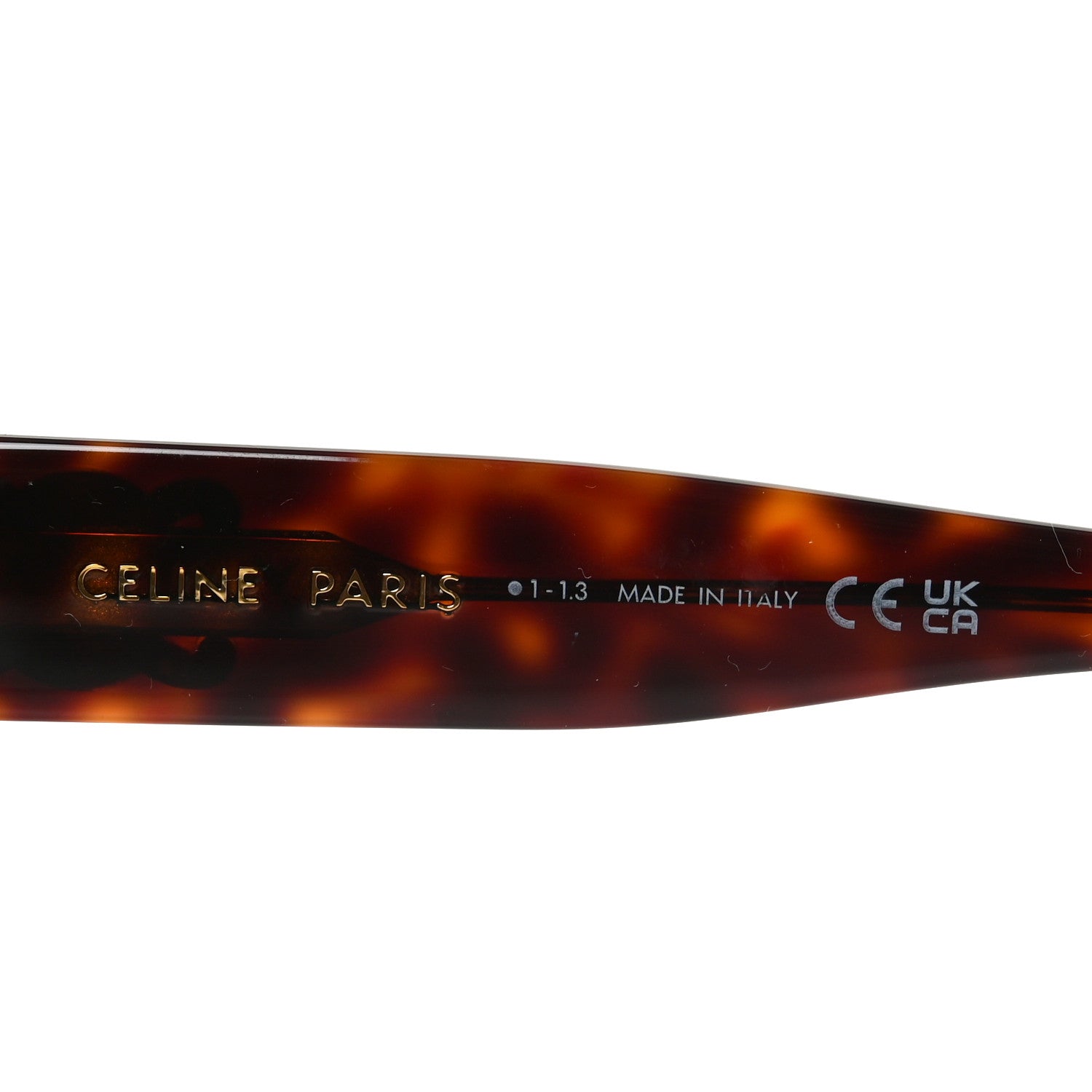 Celine Acetate Triomphe 01 Sunglasses CL40262U Tortoise 5 of 7