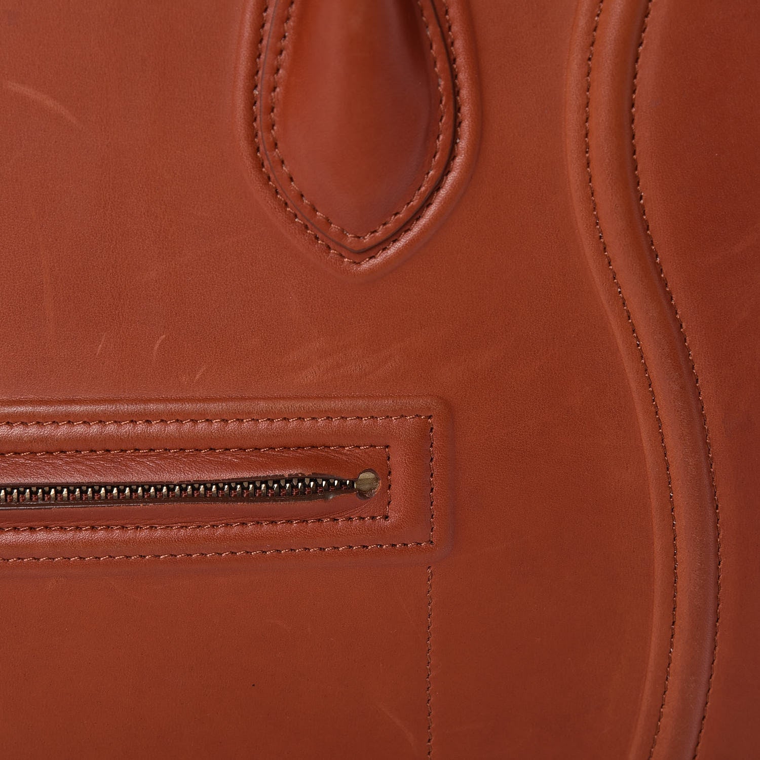 Celine Natural Calfskin Medium Phantom Luggage Brick 15 of 20