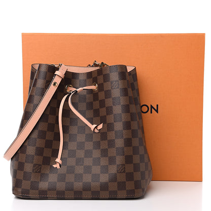 Louis Vuitton Damier Ebene Neonoe MM Venus Pink 10 of 10
