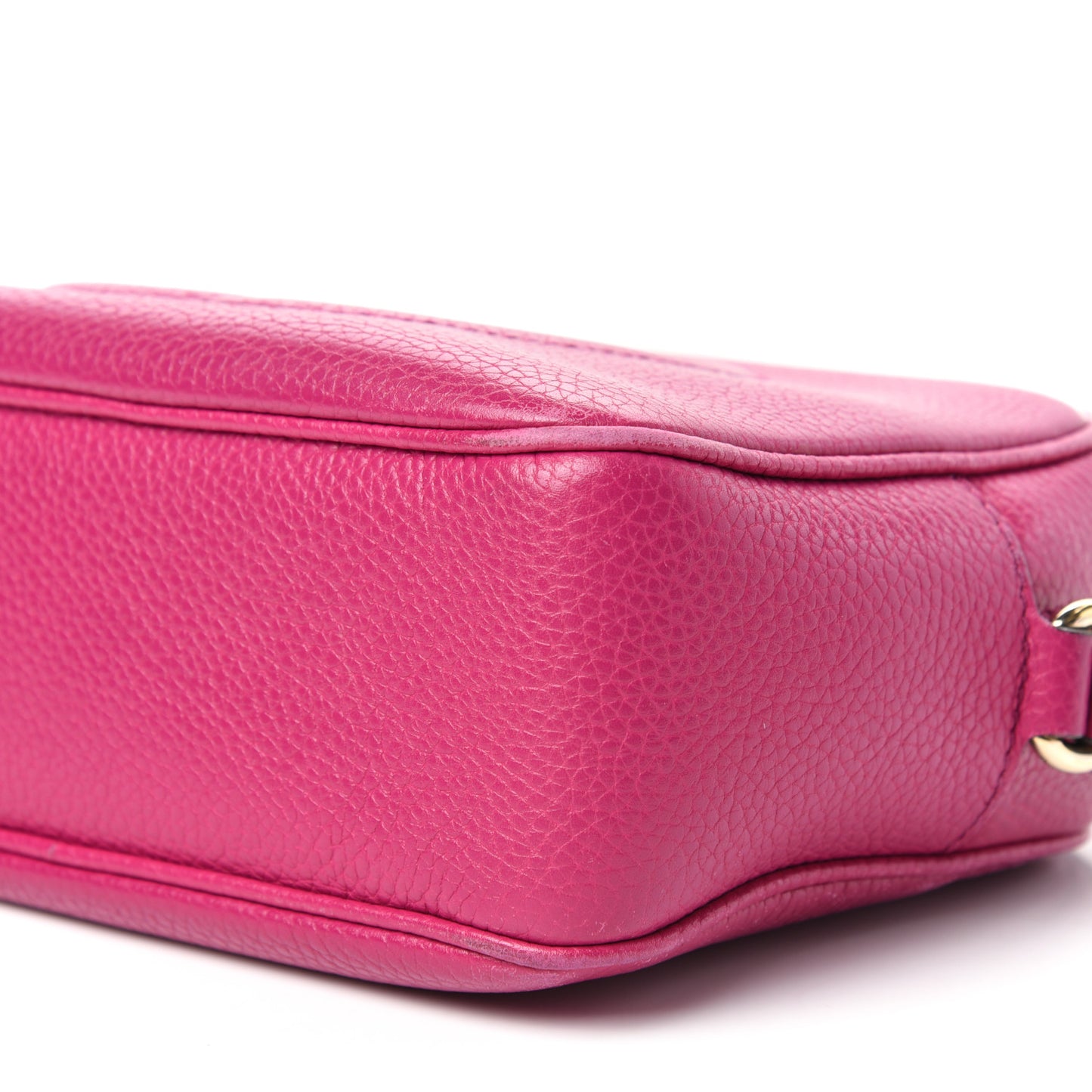 Cellarius Calfskin Small Soho Disco Bag Bright Bouganville