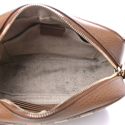 Gucci Monogram Mini Bree Messenger Bag Beige Tabacco 4 of 4