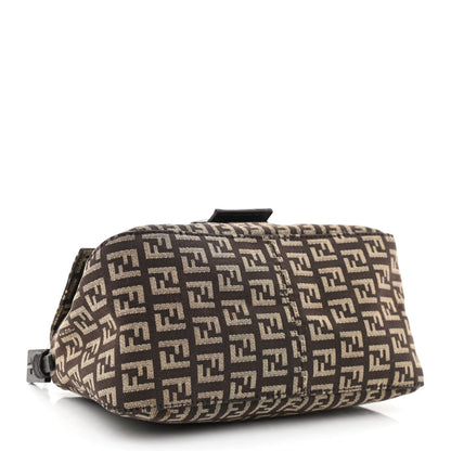 Fendi Zucchino Vitello Mini Mama Baguette Testa di Moro Beige 4 of 10