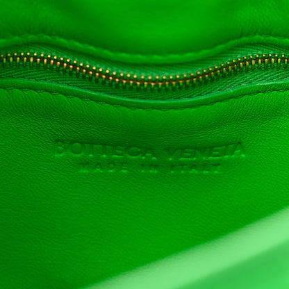 Bottega Veneta Lambskin Maxi Intreccio Padded Chain Cassette Crossbody Bag Parakeet 6 of 11