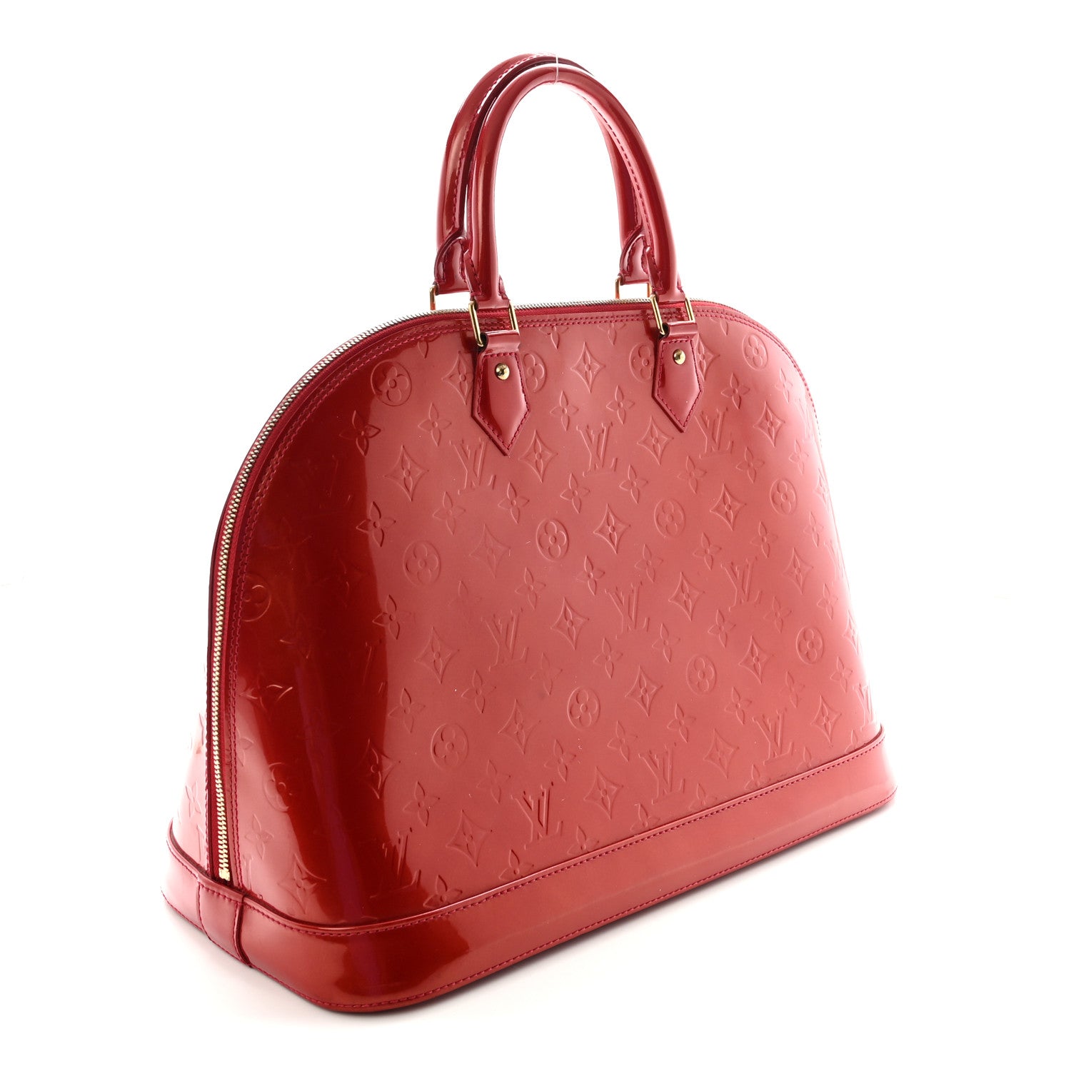 Louis Vuitton Vernis Alma GM Pomme D'Amour 3 of 9