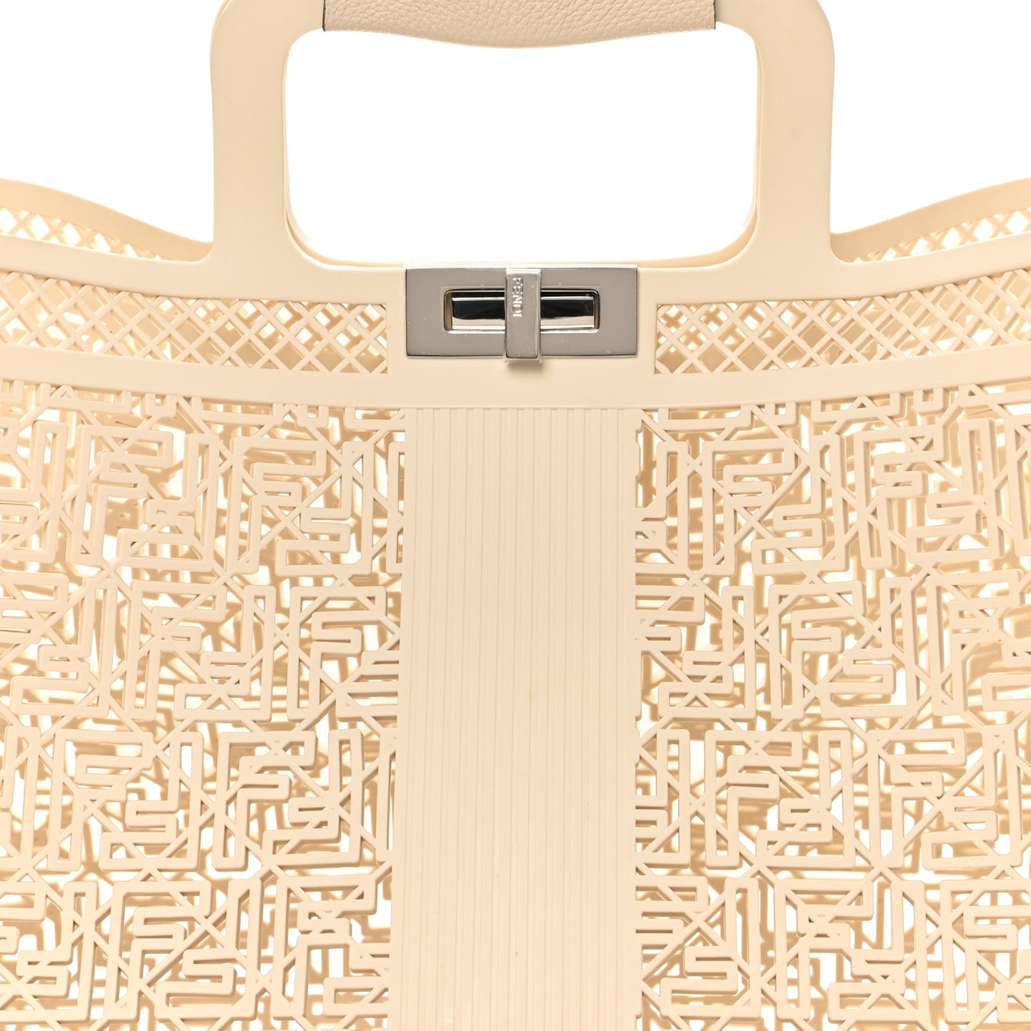 Recycled Plastic Basket Forty8 Satchel White