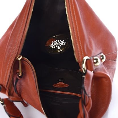Mulberry Soft Spongy Calfskin Large Daria Hobo Burnt Orange 5 of 11