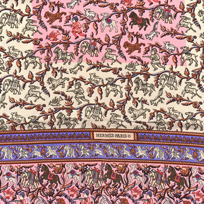 Hermes Silk Chasse en Inde Scarf 90 2 of 3