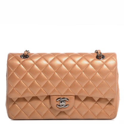 Chanel Caviar Medium Double Flap Copper 1 of 6