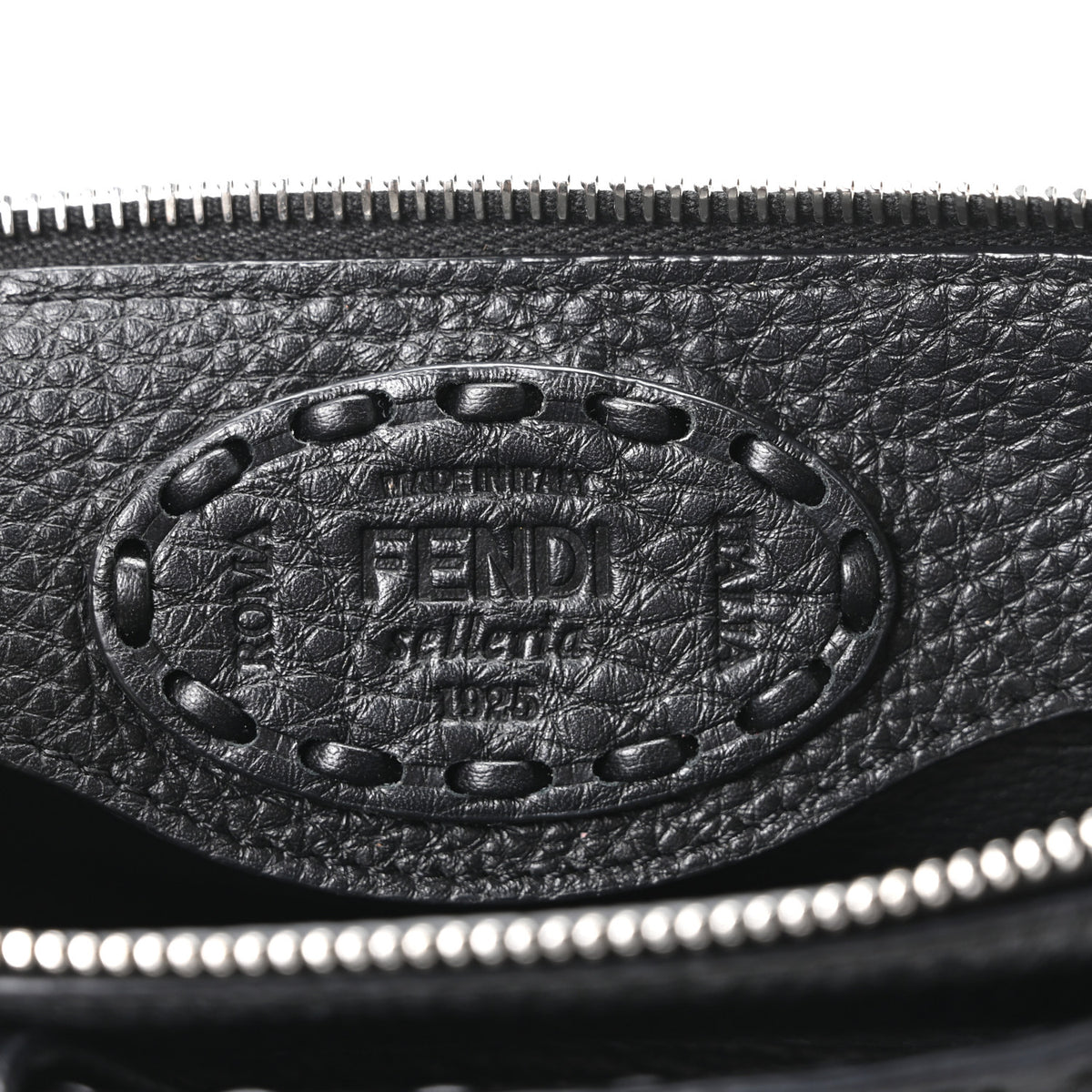 Cuoio Romano Selleria Sintetica Tape Stitch Mini By The Way Boston Bag Black