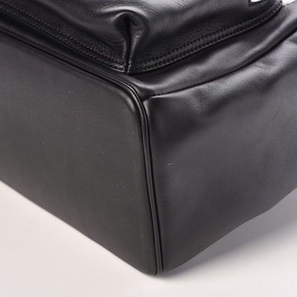 MCM Visetos Chevron Medium Colorblock Stark Backpack Black 6 of 8