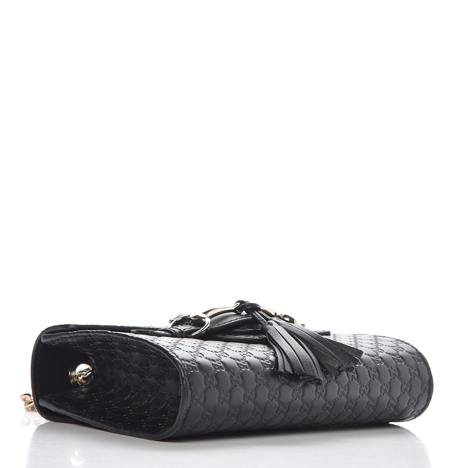 Gucci Microguccissima Mini Emily Shoulder Bag Black 4 of 8