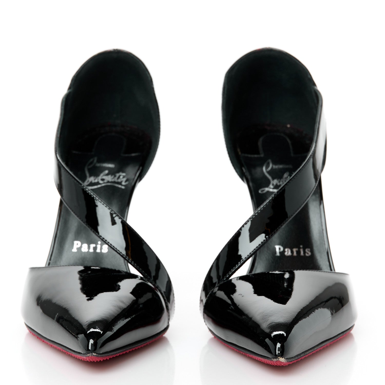 Christian Louboutin Patent Astridal 100 Pumps 36.5 Black 3 of 10